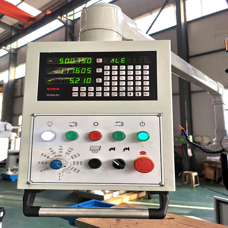 Heavy-Duty Milling Machine Main Body With Motor