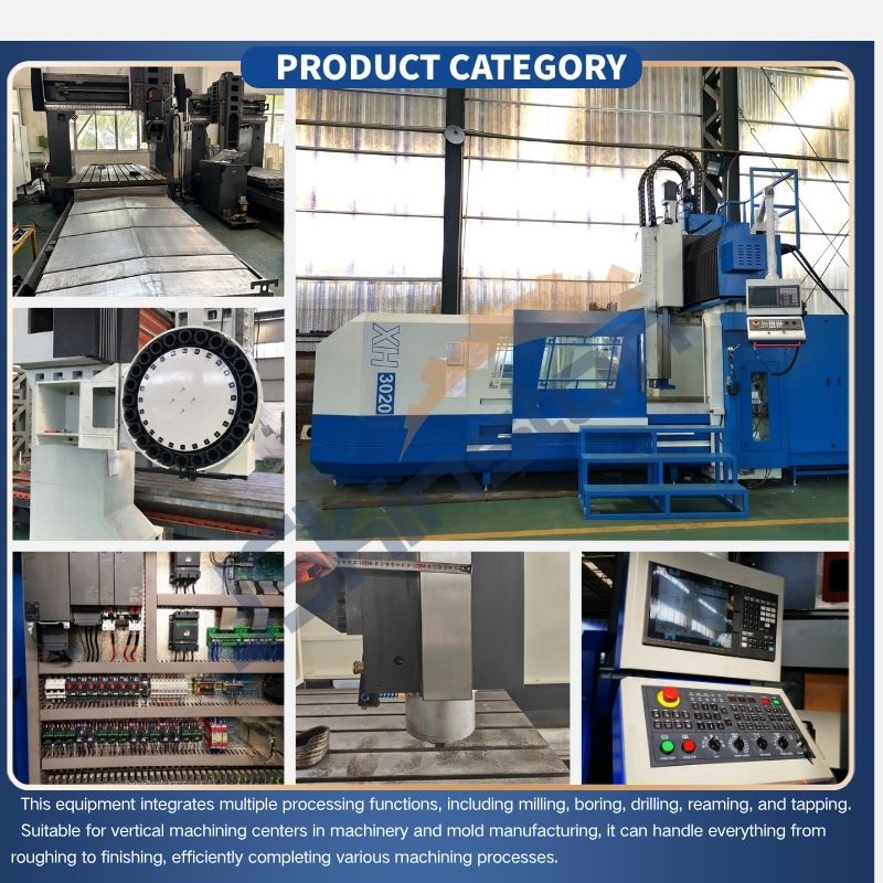 fixed beam gantry cnc milling machine