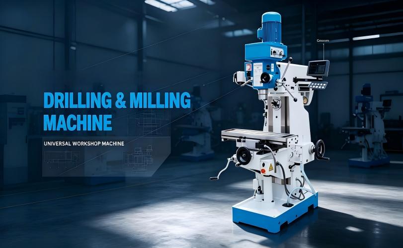 Universal Drill‑Mill Belt & Gear Drive Version for Training