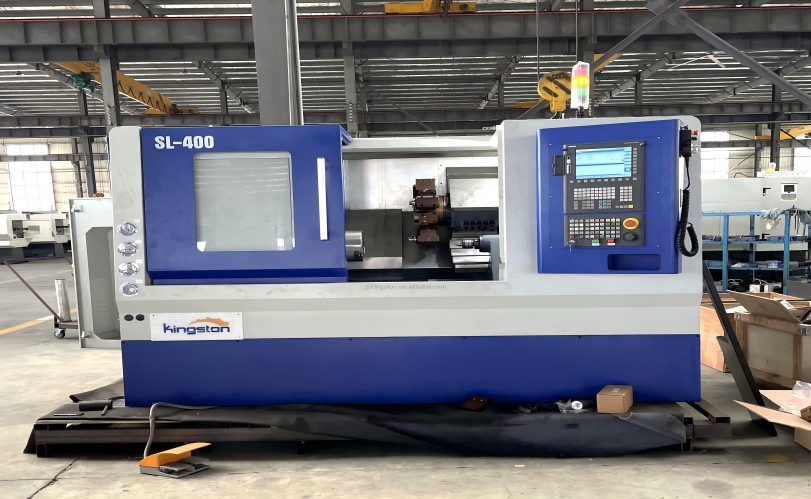 High‑Rigidity Slant Bed CNC Lathe for Precision Mass Production