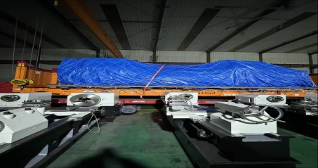 CKY61125-4000 Heavy Duty CNC Slant Bed Lathe Shipment