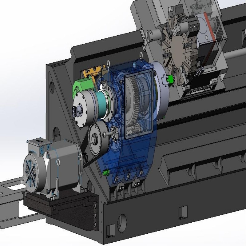 Heavy Industry Cnc Machining Lathe